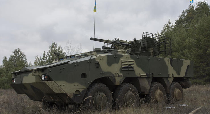 Новый украинский БТР-4МВ1 прошел испытания