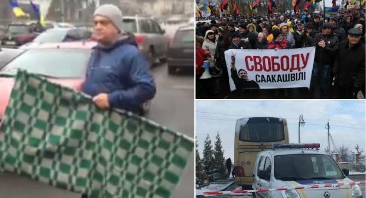 Итоги выходных: одеяло для Луценко, протесты в Киеве и антипольский инцидент во Львове