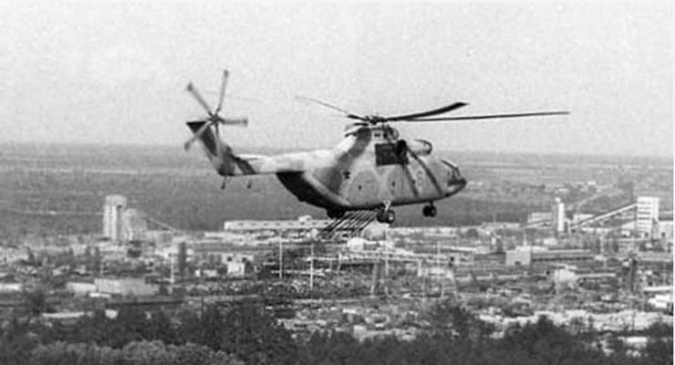 На ЧАЭС нашли часть вертолета, упавшего в 1986 году