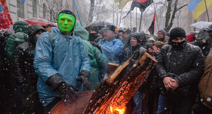 Протесты в Киеве: полиция завела 12 уголовных дел
