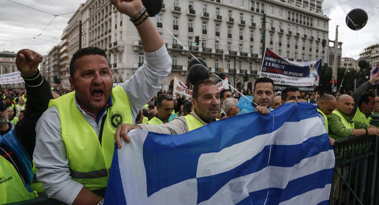В Греции сегодня состоится масштабная забастовка против режима экономии