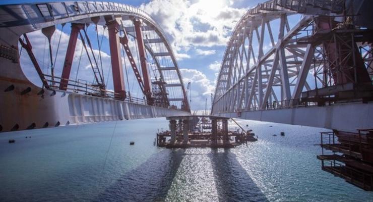 Оккупанты назвали сроки запуска движения по мосту в Крым