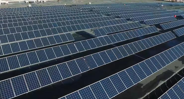 Во Львовской области открыли солнечную электростанцию