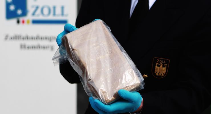 В Германии конфисковали рекордные семь тонн кокаина в этом году