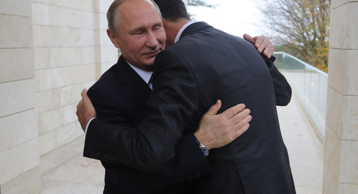Путин пообещал Асаду дальнейшую поддержку в Сирии