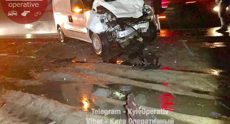 В ДТП под Киевом погибла женщина-водитель
