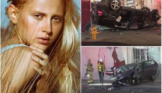 В США украинская фотомодель впала в кому после ДТП