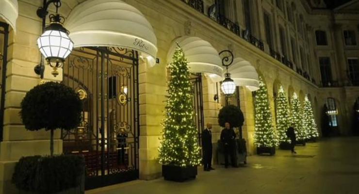 В Париже люди с топорами ограбили отель Ritz на 4 млн евро