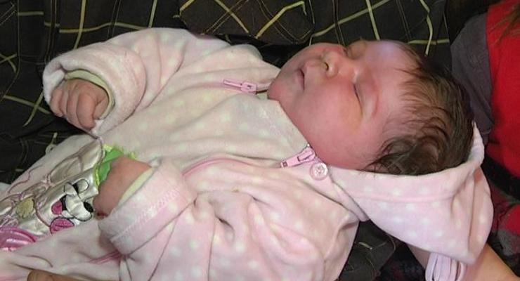 В Запорожской области родился семикилограммовый ребенок