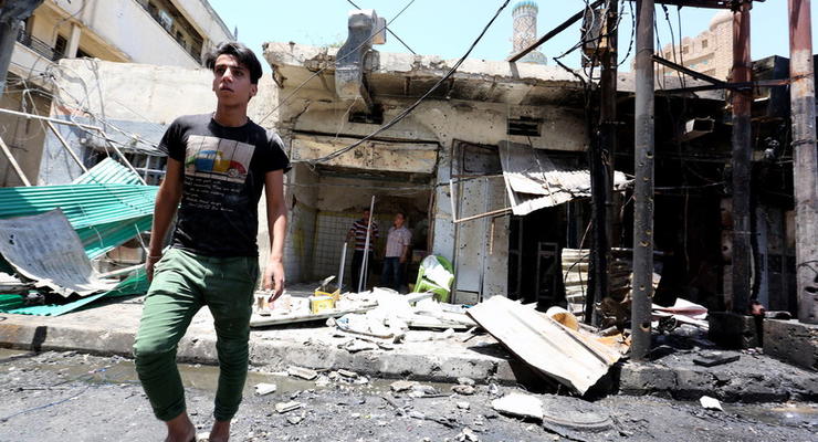 Взрыв в Багдаде: восемь человек погибли