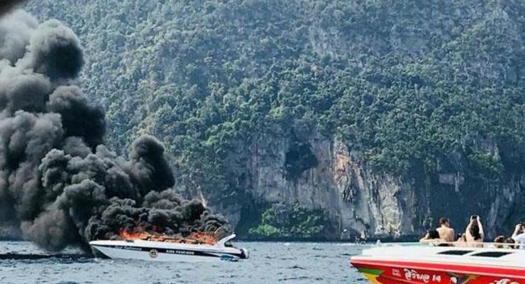В Таиланде взорвался катер с туристами: 16 пострадавших