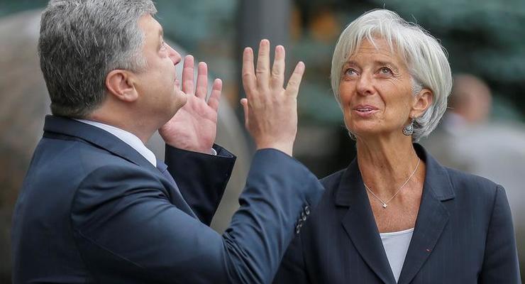Порошенко встретится с главой МВФ в Давосе