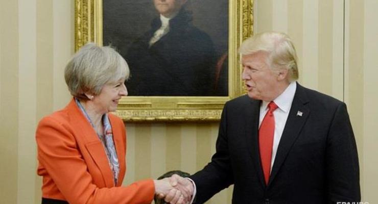 Трамп встретится с премьером Британии в Давосе