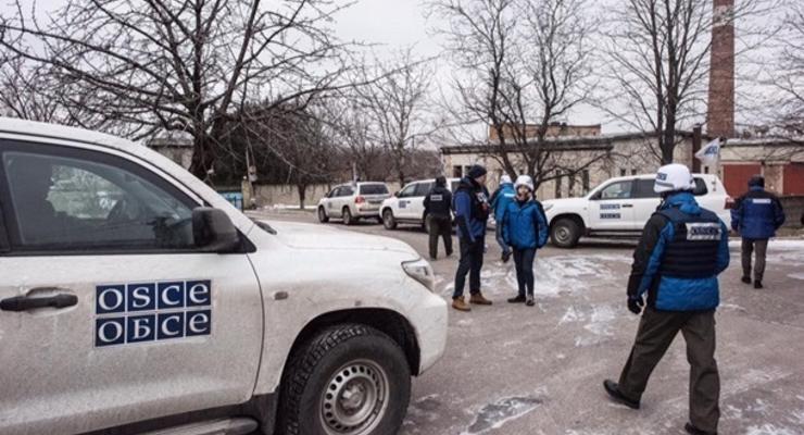 ОБСЕ за сутки зафиксировала 364 взрыва на Донбассе