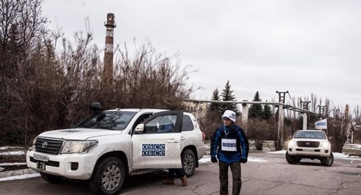 ОБСЕ за сутки зафиксировала 340 взрывов на Донбассе