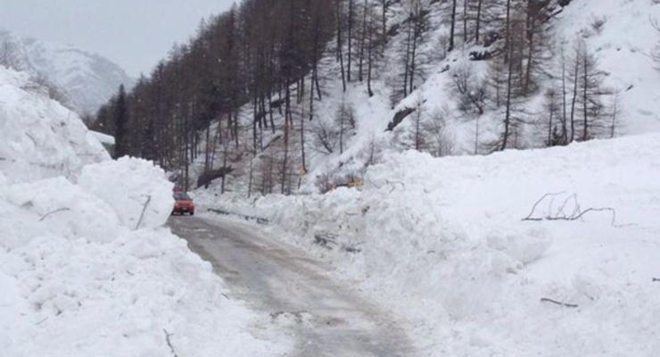 В Италии рекордный снегопад