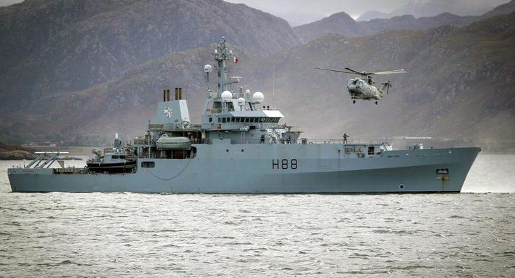 В Черное море вошел военный корабль Великобритании