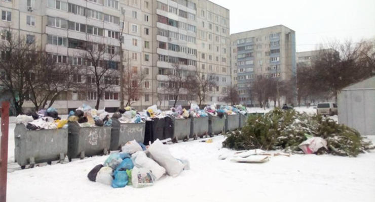 В Черкассах мусорный коллапс: отходы не вывозят