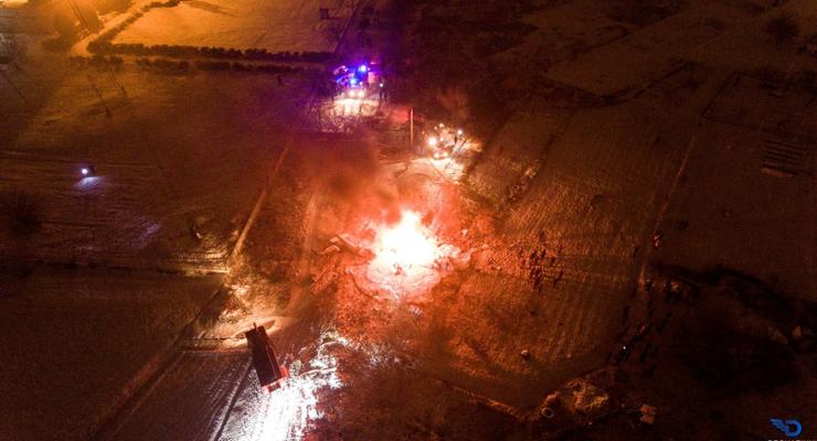 Крушение вертолета в Кременчуге: погибли четверо