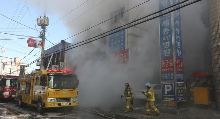 Пожар в Южной Корее: число погибших превысило 40
