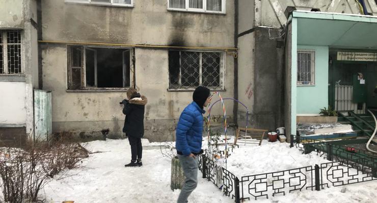 Пожар в Киеве: в многоэтажке погиб человек