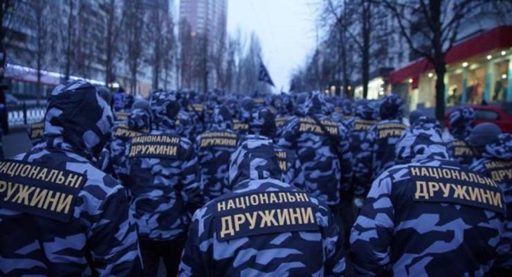 Нацдружины заявили, что будут патрулировать Киев