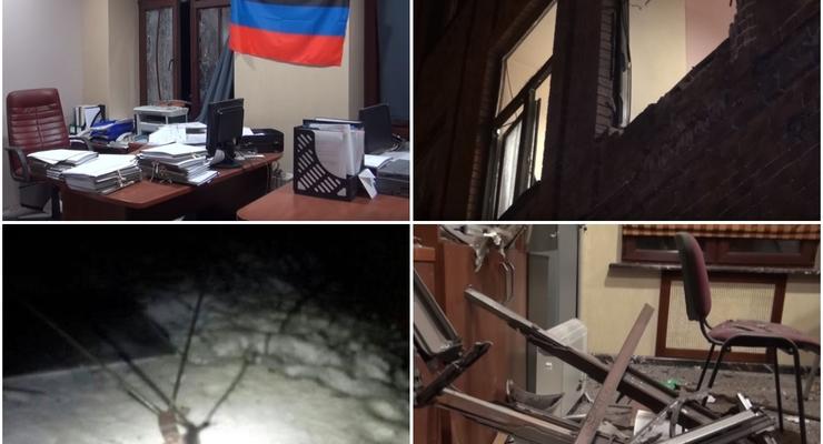 В ДНР заявили об обстреле здания "минобороны"