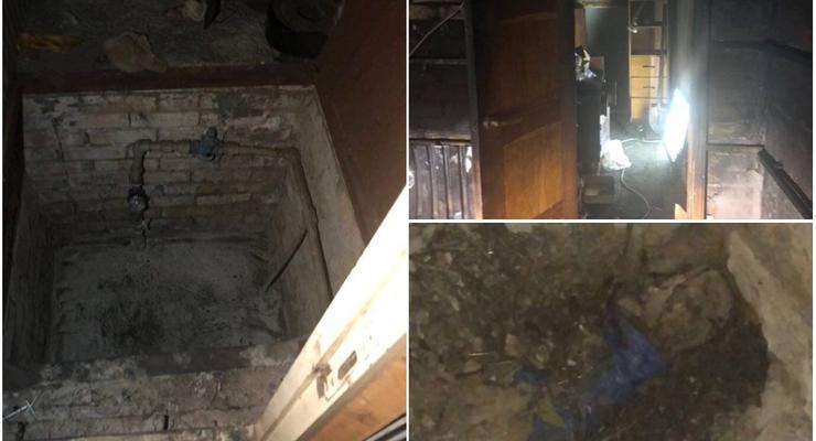 В Киеве убили мужчину и замуровали в бетон
