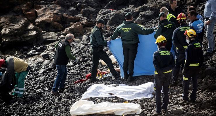 Тела 16 мигрантов обнаружили у берегов Испании