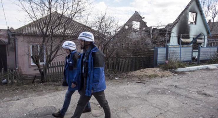 ОБСЕ за выходные насчитала 643 взрыва на Донбассе