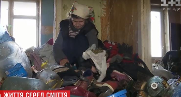 Крысы, тараканы и опарыши: в киевской многоэтажке женщина устроила свалку