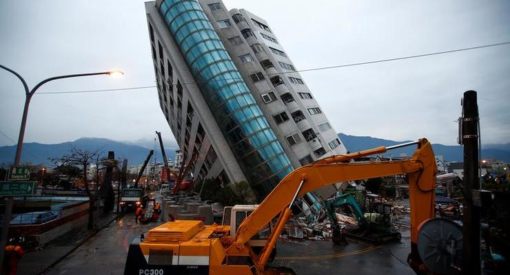 На Тайване новое землетрясение магнитудой 6,1