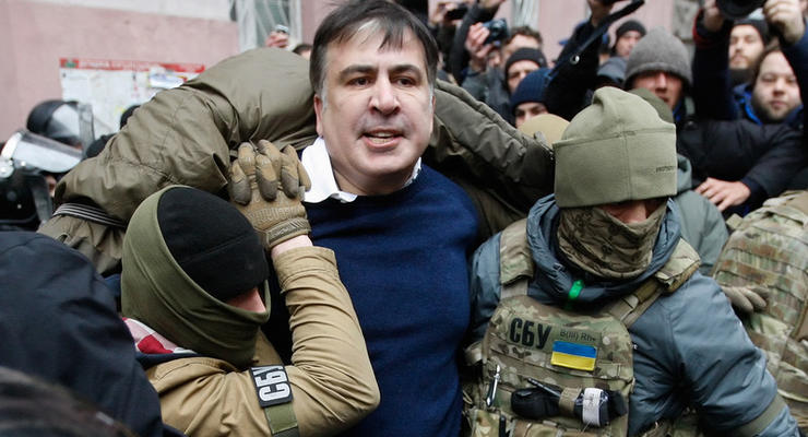 В Киеве пытались опять задержать Саакашвили