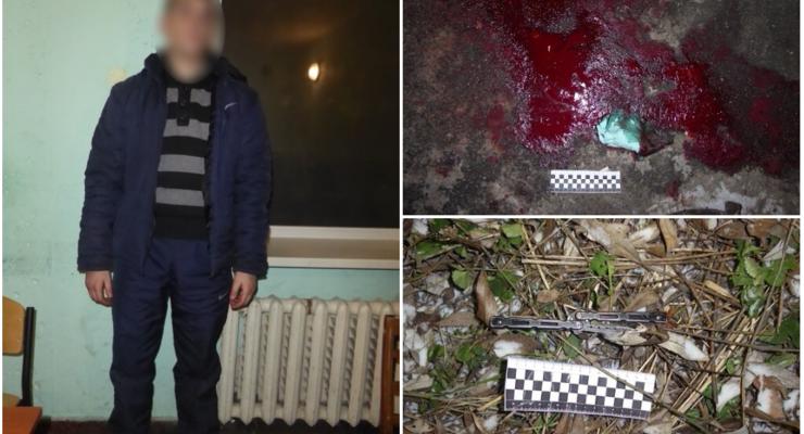 Киевлянин ранил ножом двух мужчин возле метро