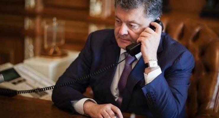 Порошенко поговорил по телефону с Путиным – СМИ