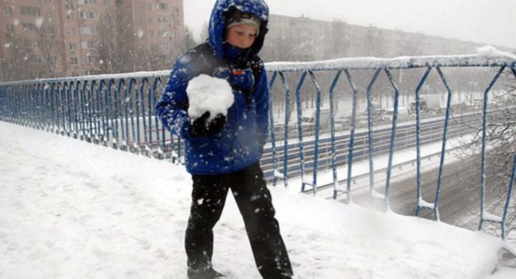 Погода в Украине: потепление и мокрый снег