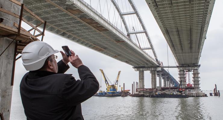 Оккупанты готовятся к запуску движения по Крымскому мосту