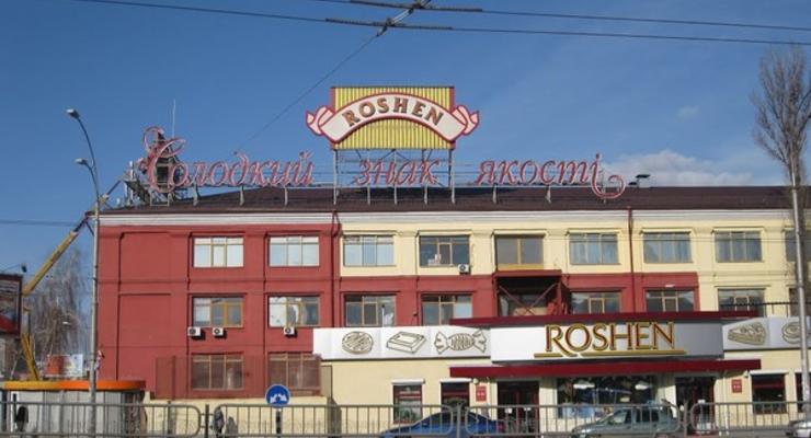 В Киеве неизвестный напал на магазин Roshen