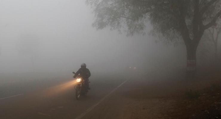 Половину Украины затянет густым туманом