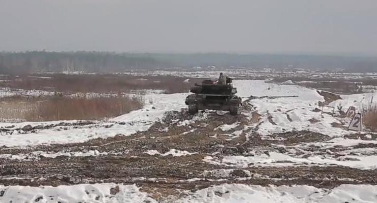 Украинские танкисты учатся по стандартам НАТО