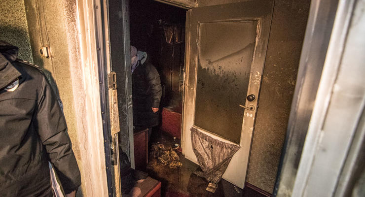 В многоэтажке Киева заживо сгорел мужчина