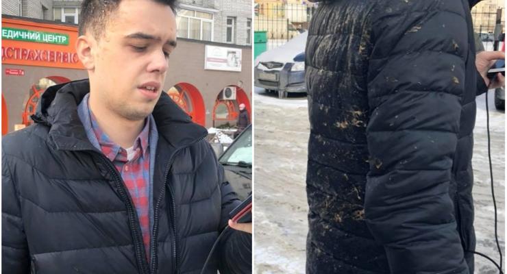 В Киеве неизвестные напали на провластного блогера