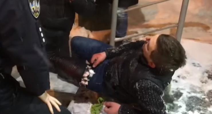 В Киеве мужчине прострелили ногу за замечание