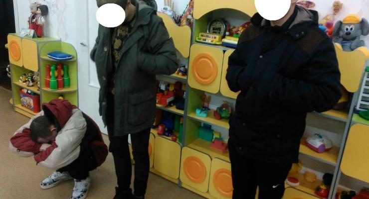 В Киеве трое мужчин пытались ограбить детский сад