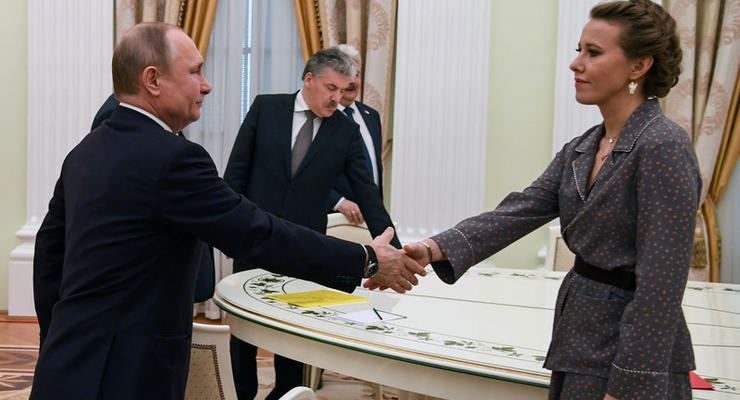 Собчак потребовала от Путина освободить Сенцова и Кольченко