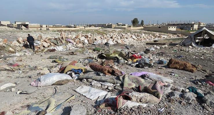 Самолеты РФ ударили по лагерю беженцев в Сирии - СМИ