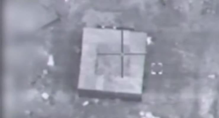 Появилось видео атаки на ядерный реактор в Сирии