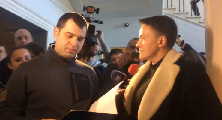 Савченко задержали