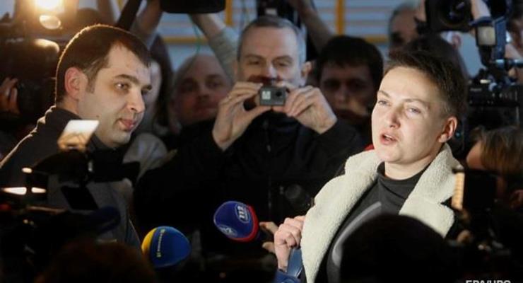 Ходатайство на арест Савченко поступило в суд