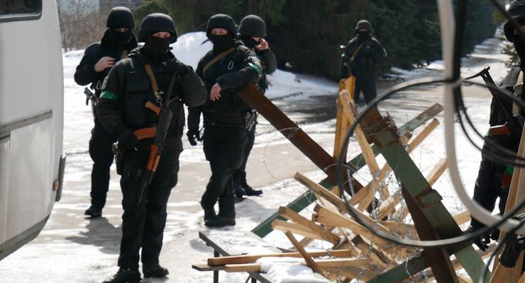В Киеве полиция заблокировала базу Азова